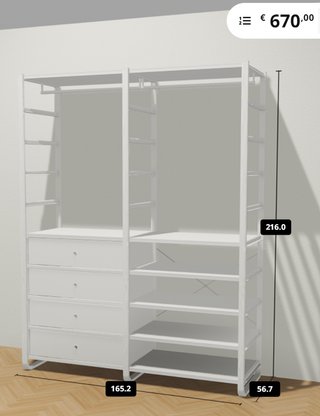Armario Modular Blanco IKEA