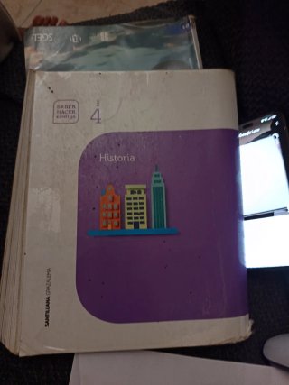 Libro de Historia 4 ESO Santillana