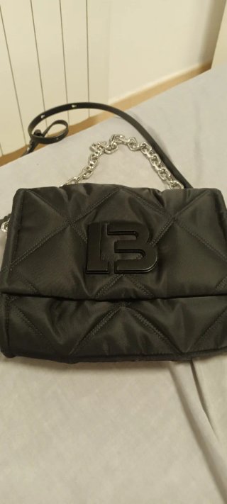 Bolso Bimba y Lola Negro y Plateado