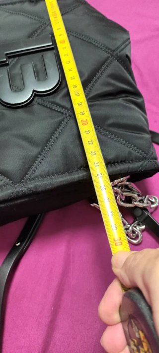 Bolso Bimba y Lola Negro y Plateado