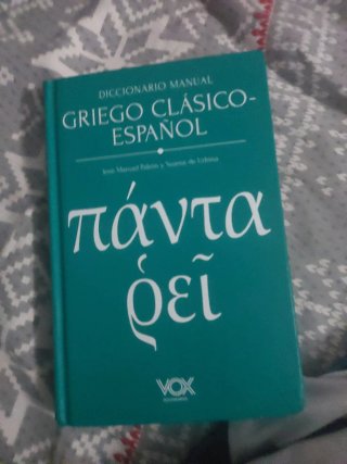 Diccionario manual griego clásico-español