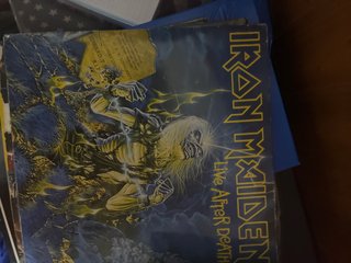 Iron Maiden Live After Death Vinilo