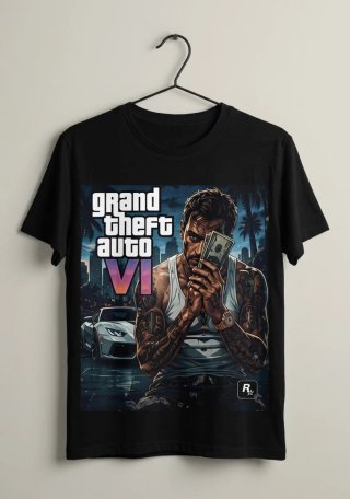 Camiseta GTA VI Hombre