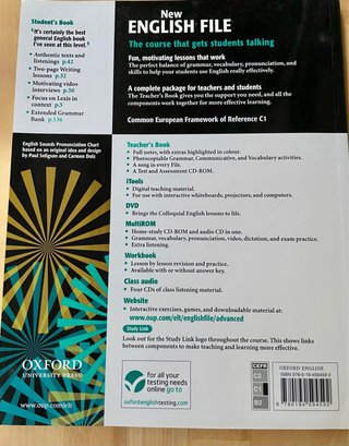 Pack New English File Advanced (C1) – Oxford Univ