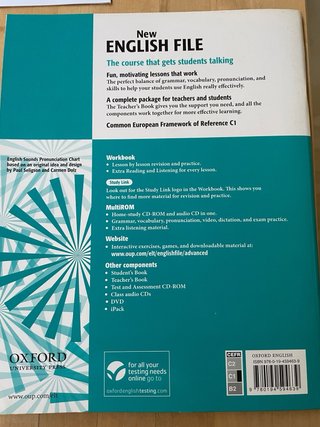 Pack New English File Advanced (C1) – Oxford Univ