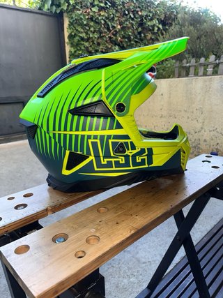 Casco Motocross / Enduro LS2 Amarillo