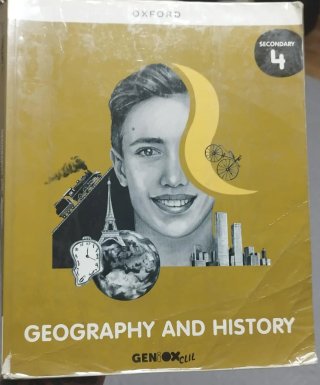 Libro de Geografía e Historia 4º ESO bilingüe