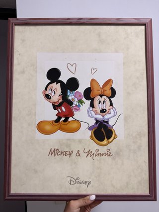 Cuadro Mickey & Minnie Disney