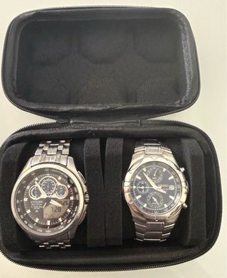 Orologio Citizen Eco-Drive e Seiko Chronograph