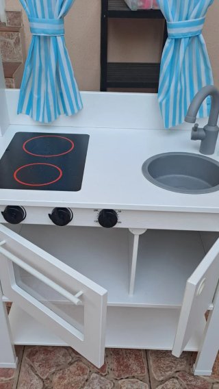 Cocina infantil de madera