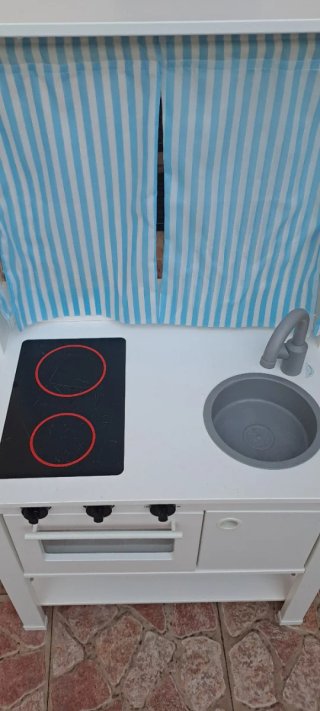 Cocina infantil de madera