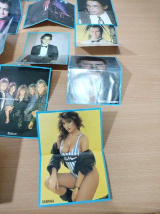 Cromos Adhesivos SÚPER HITS Años 80 ¡Impecables!