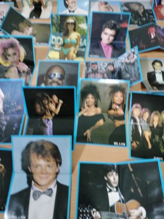 Cromos Adhesivos SÚPER HITS Años 80 ¡Impecables!
