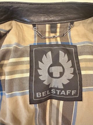 Chaqueta Belstaff Negra Piel