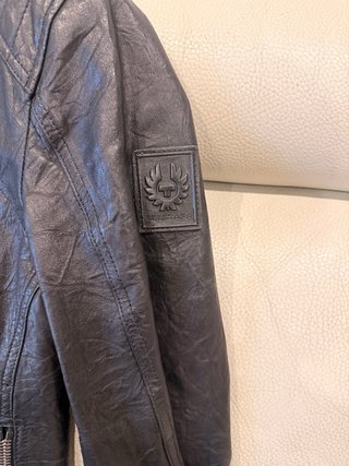 Chaqueta Belstaff Negra Piel