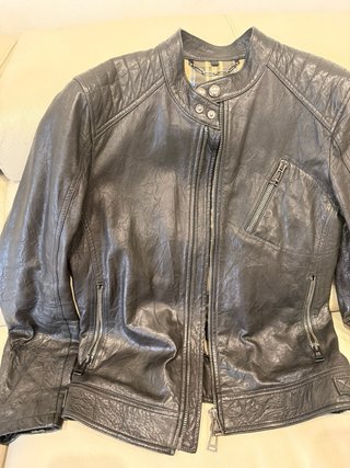 Chaqueta Belstaff Negra Piel