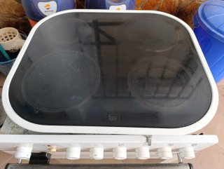 Vitrocerámica y horno Teka