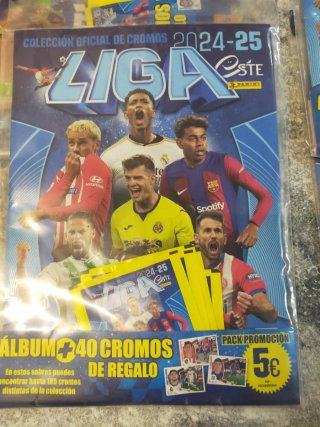 8 Álbumes Liga 2024-25 Sin Abrir