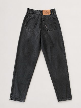 Jeans Trussardi vintage nero straight leg