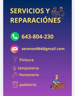 Urge trabajador que sepa poner Pladur 643804230