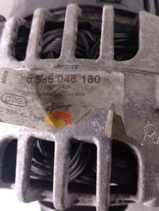 Volkswagen 0986046180 alternador passat 2.0 286263
