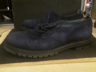 Zapatos Oxford Act Azules Talla 44