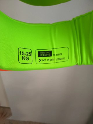 Chaleco flotador niño azul y verde