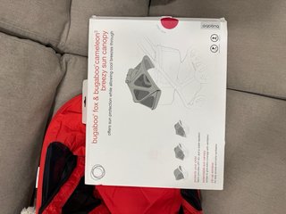 Capota Verano Bugaboo Fox Cameleon 3 Roja