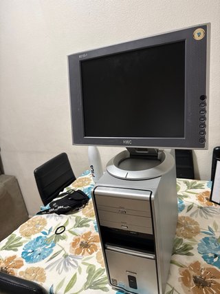 Torre Computer Medion Argento/Nero