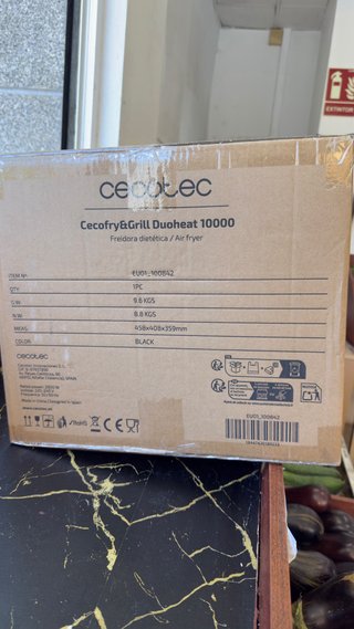 Cecofry&Grill Duoheat 10000 Freidora