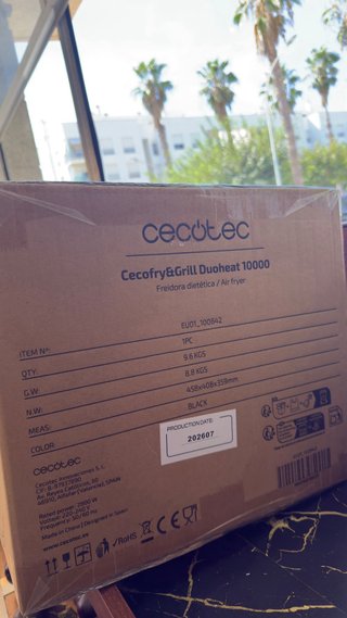 Cecofry&Grill Duoheat 10000 Freidora