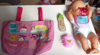 Carrito Nenuco con Muñeca