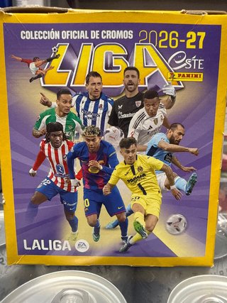 Carta Colección Oficial Cromos LaLiga 2026-27