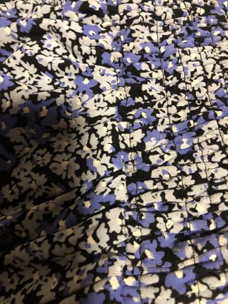 Pantalón falda estampado floral niña