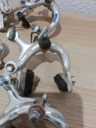 Lote 6 puentes sueltos de freno bicicleta clásica