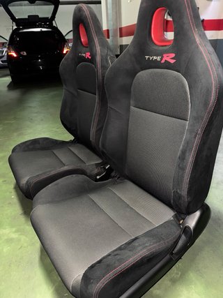 Asientos Honda Civic EP3 Type R Alcantara