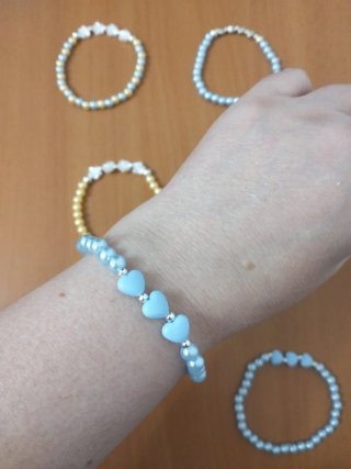 Set di 6 Braccialetti Elastici da 19,5 cm