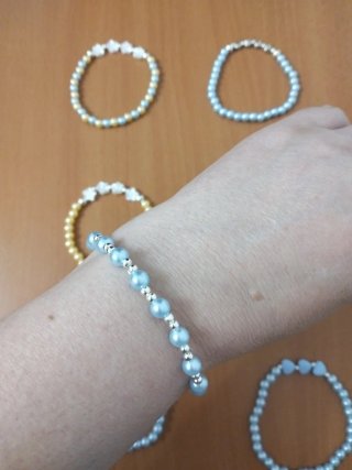 Set di 6 Braccialetti Elastici da 19,5 cm
