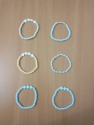 Set di 6 Braccialetti Elastici da 19,5 cm