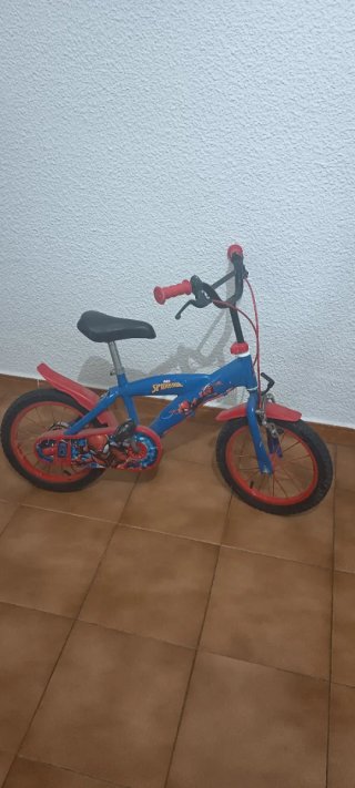 Bicicleta infantil Spiderman