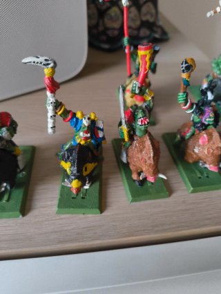 Jinetes Jabalí Orcos Warhammer