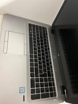 Ordenador portátil HP Plata y Negro
