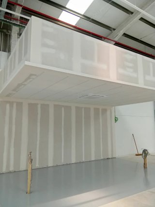 Montar el pladur e pinturas