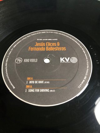 Vinilo Jesús Elices & Fernando Ballesteros - Kiko