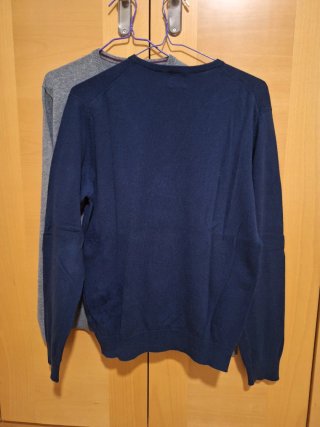 Set di maglioni JVZ blu e grigio