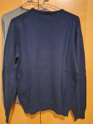Set di maglioni JVZ blu e grigio