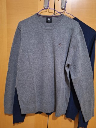 Set di maglioni JVZ blu e grigio