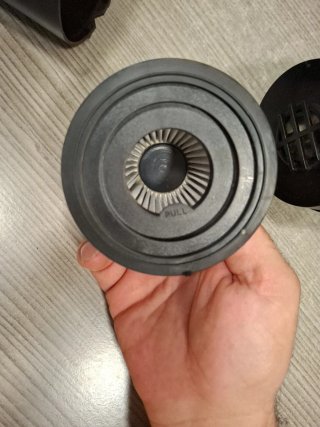 Aspirador de coche negro