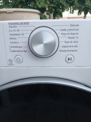 Lavadora LG ThinQ Direct Drive 9kg