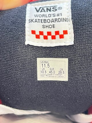 Scarpe Vans Old Skool Nere Taglia 45